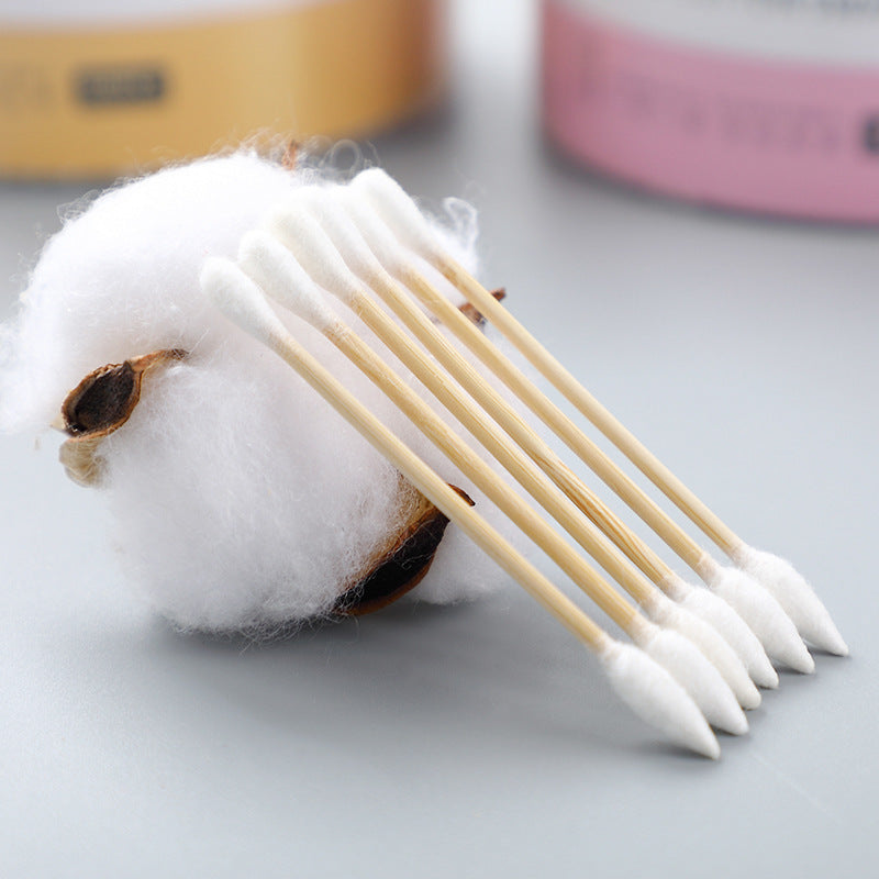 500pcs Double Ended Cotton Swabs with Wooden Sticks