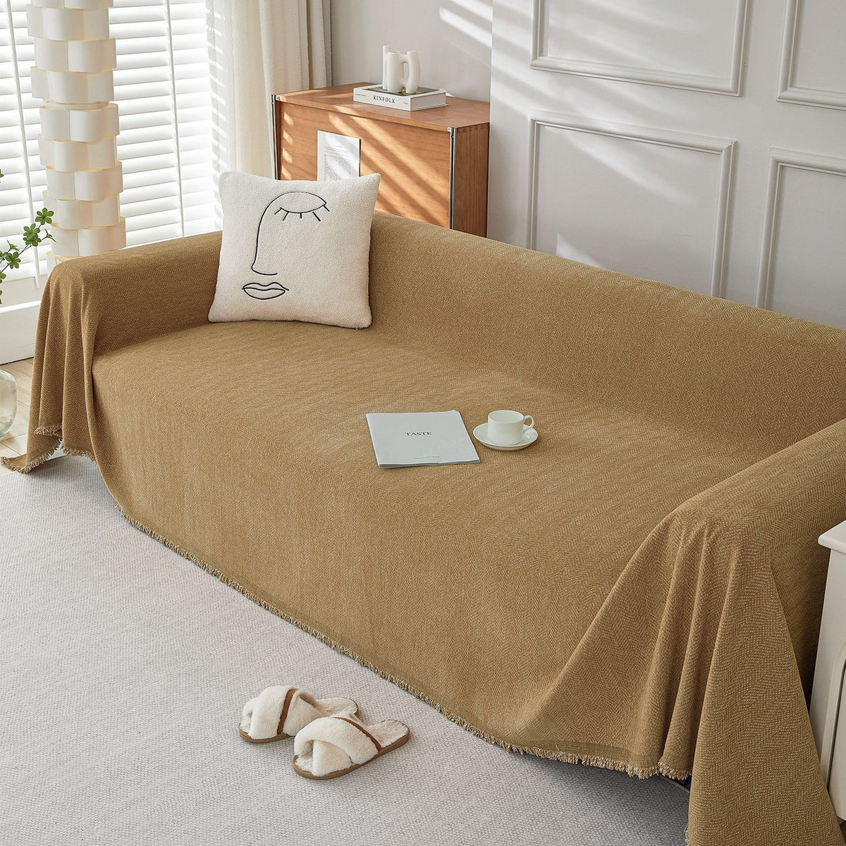 Chenille Sofa Cover Towel