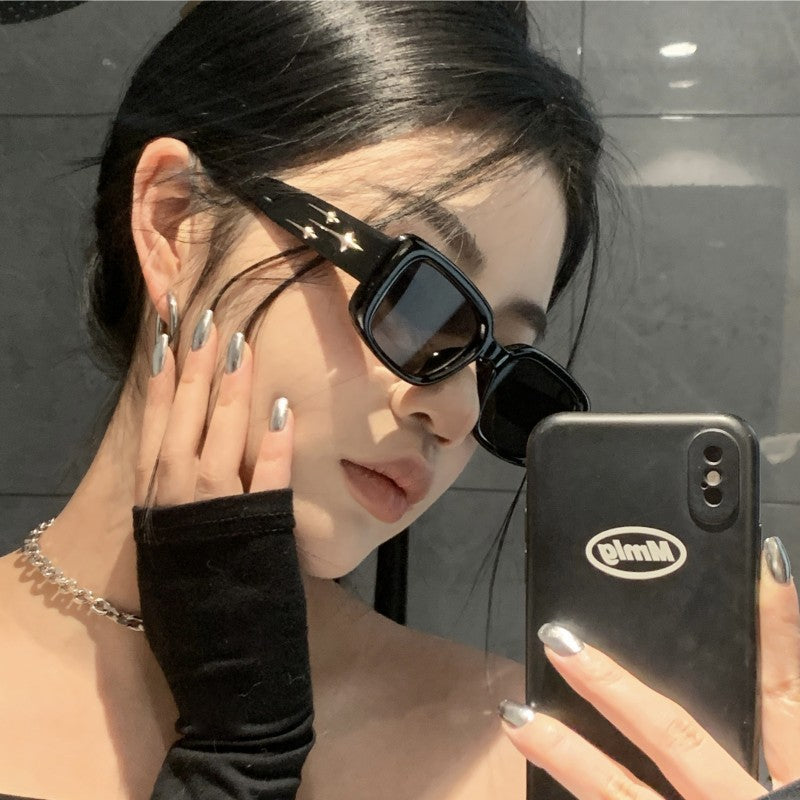 Meteor Square Frame Sunglasses UV Protection