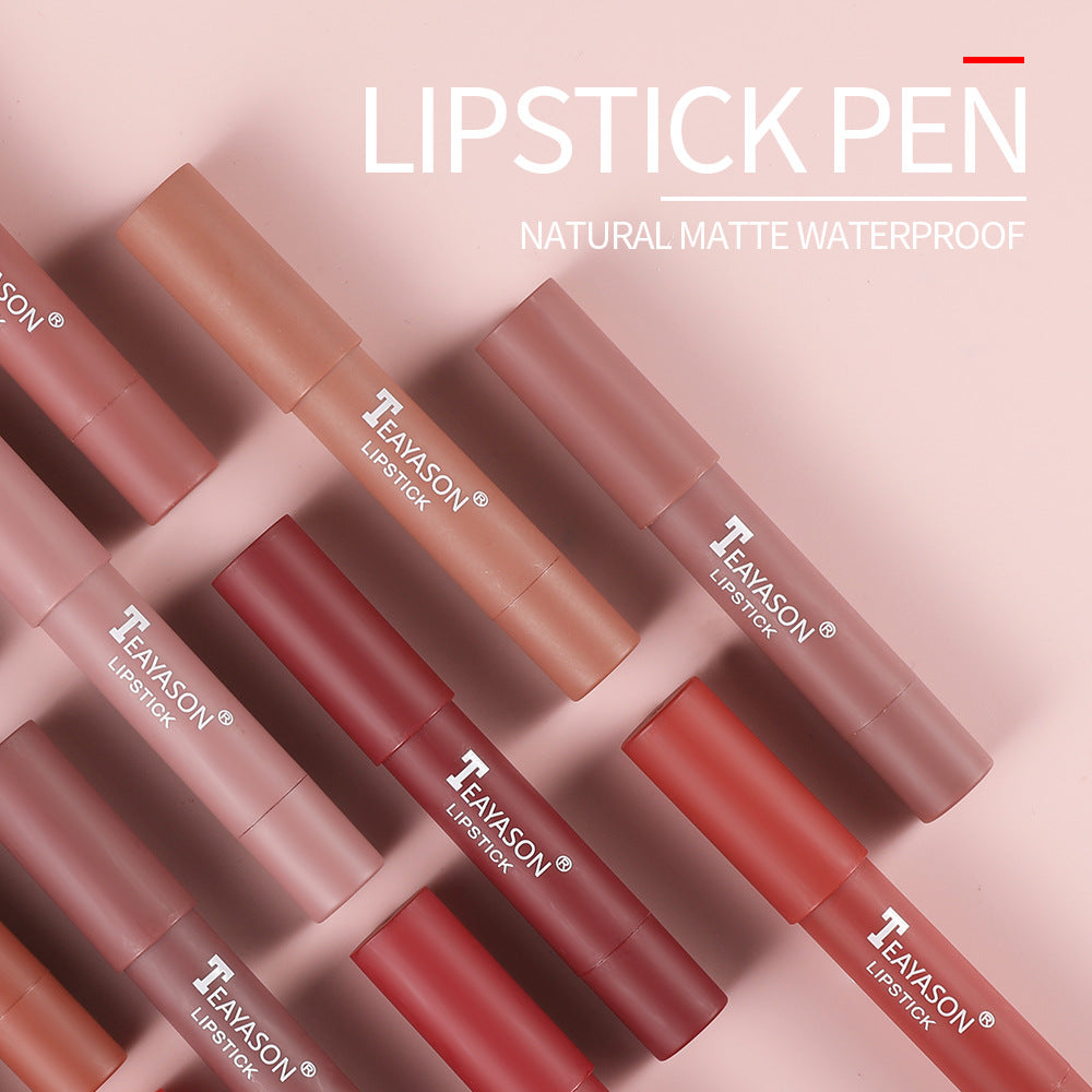 Matte Lip Gloss with Color and Moisturizing Properties, Easy-To-Apply Lip Glaze