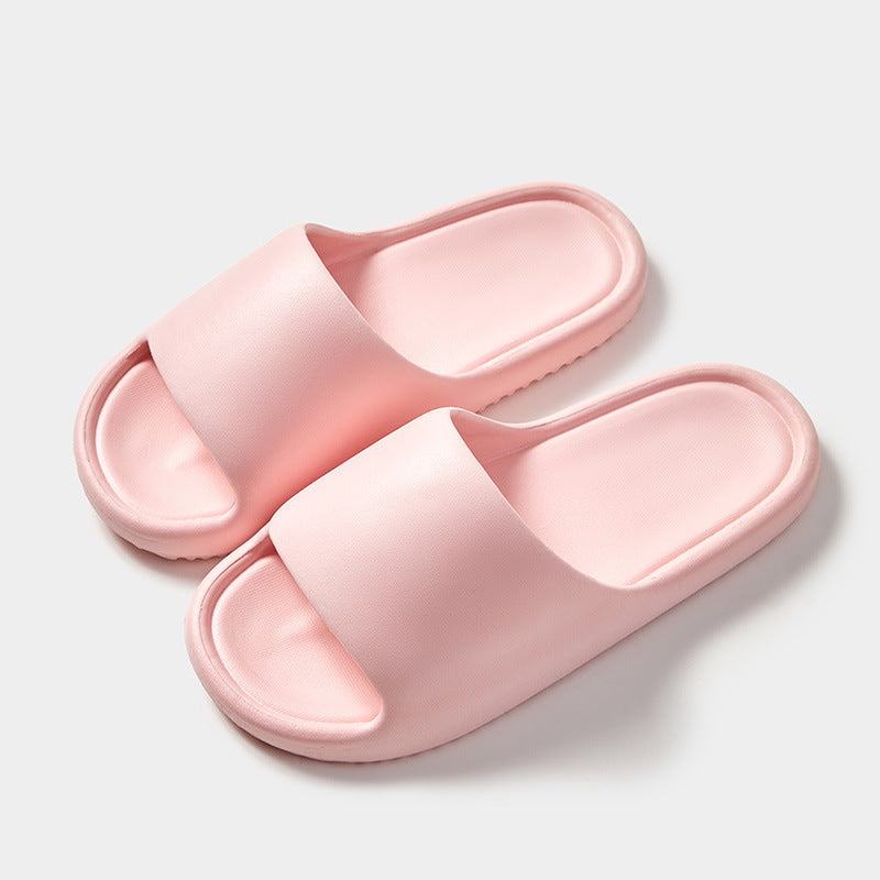 Thick-bottomed travel home portable bathroom slippers