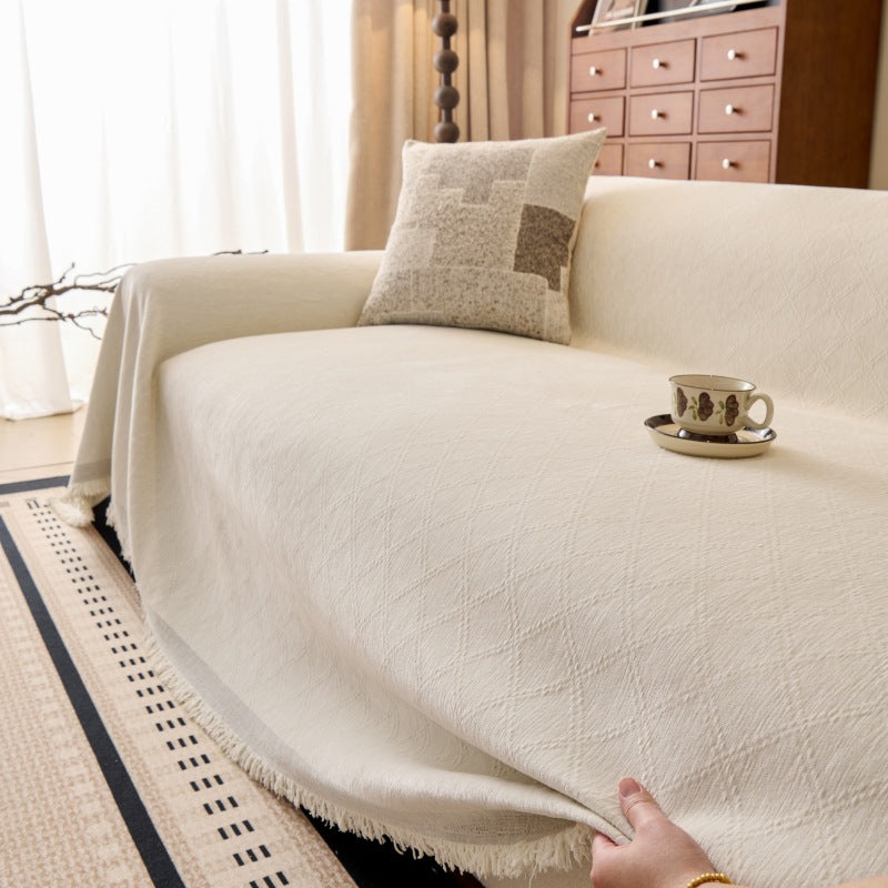 Chenille Sofa Cover Towel