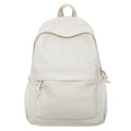 Simple Solid Color Large-Capacity Junior High School and High School Student Schoolbags Primary School Boys and Girls Fresh Backpacks