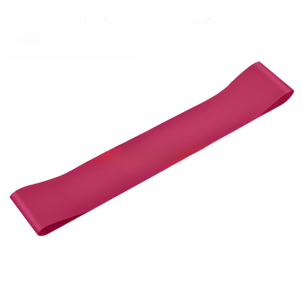 A five-piece set of resistance bands for toning the buttocks