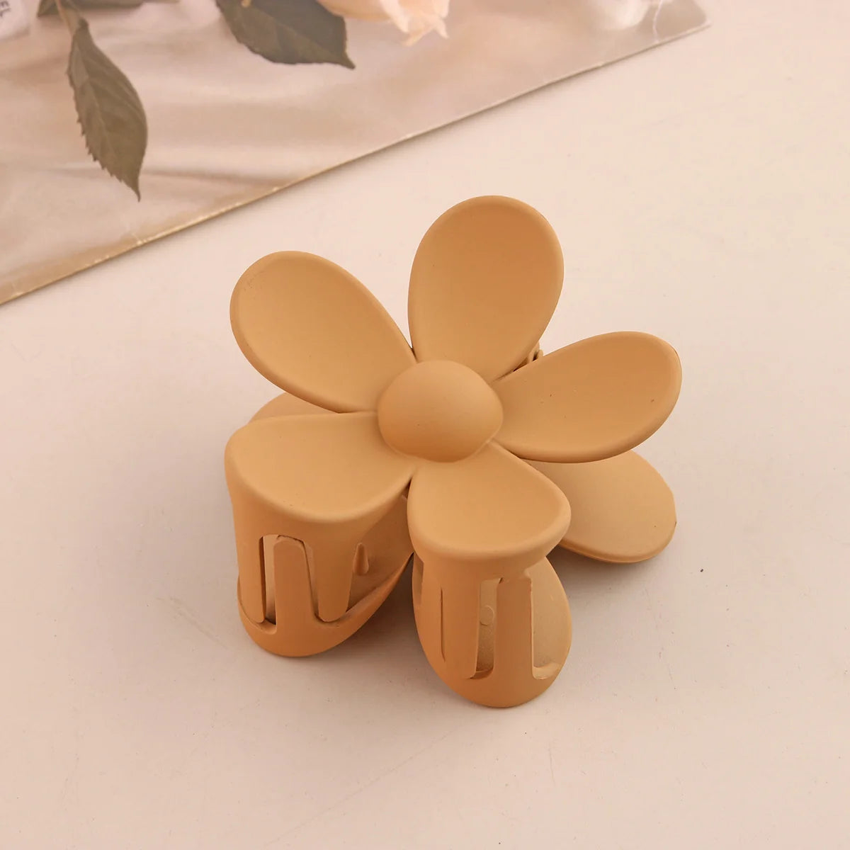 3pcs Fashion Flower Hair Clip ABS Grip Claw Clip for Women