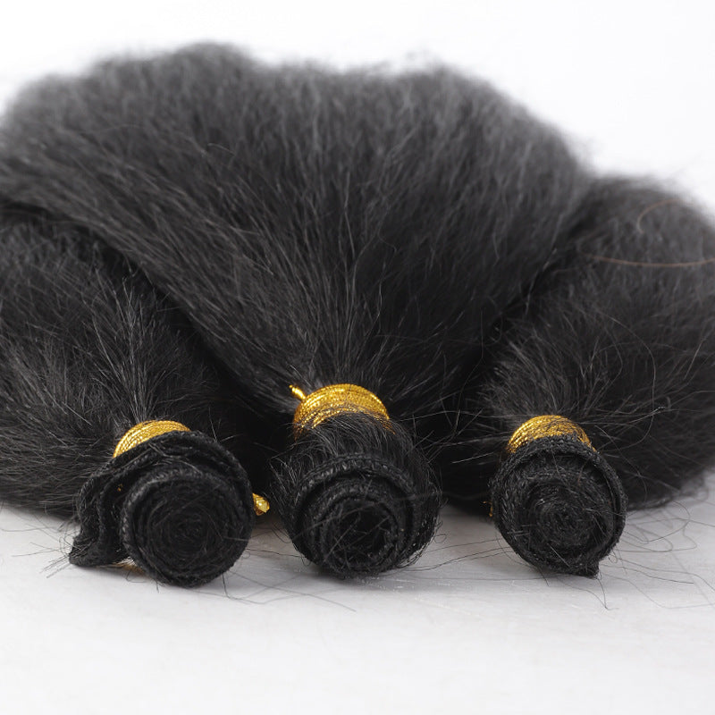 Synthetic Hair Curtain Extensions