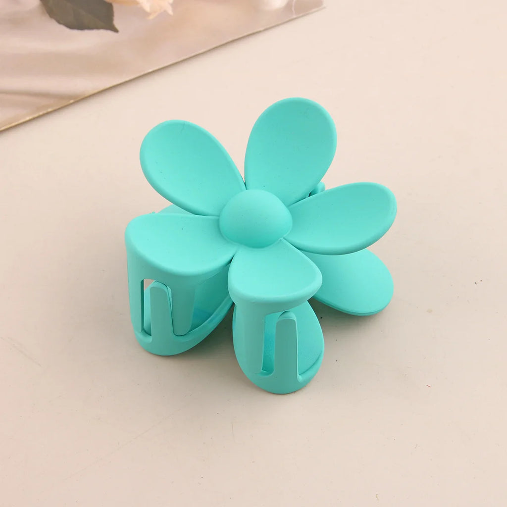 3pcs Fashion Flower Hair Clip ABS Grip Claw Clip for Women