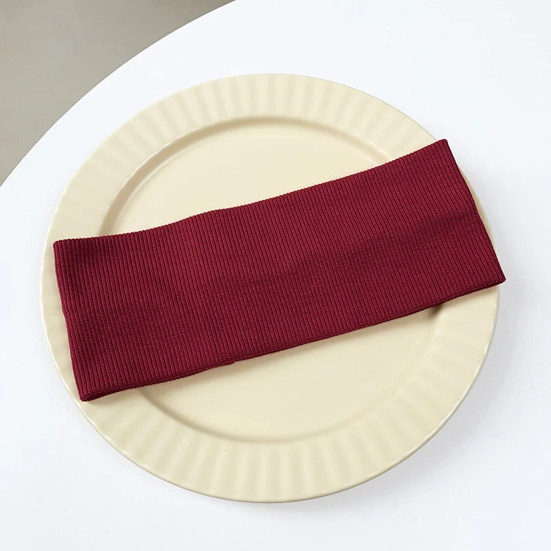 3pcs Wide-brimmed elastic hair band