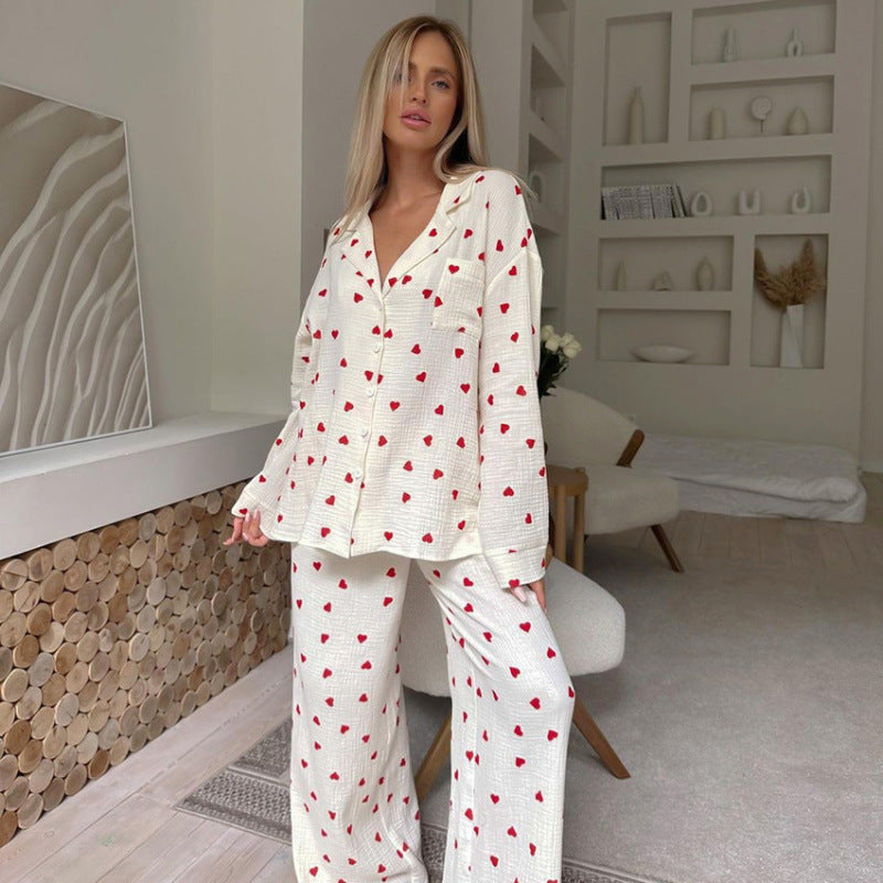 Womens Cotton Pajama Set