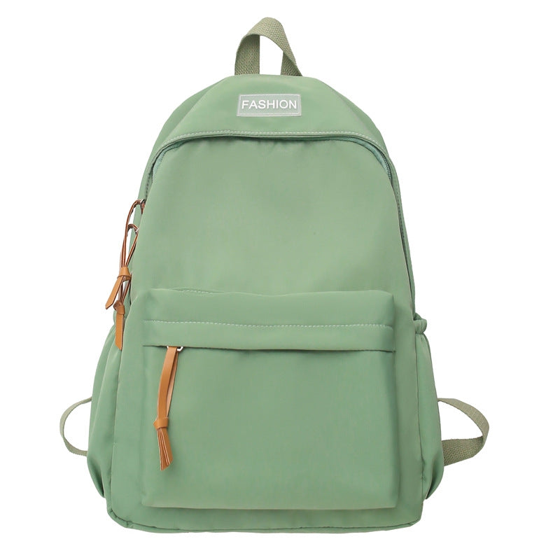 Women's Backpack in a Forest Style, Versatile Korean Version,