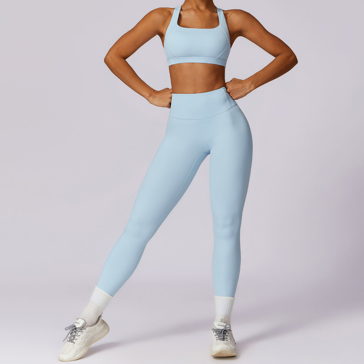 Womens Quick-Dry Fitness Yoga Set