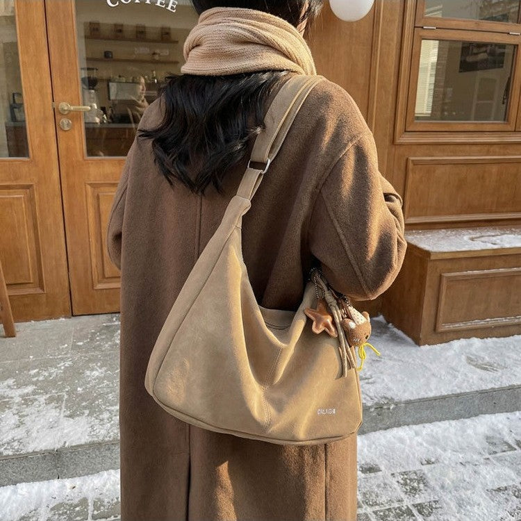 Women's casual crossbody dumpling bag