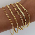 Set of Irregular Punk Bracelet