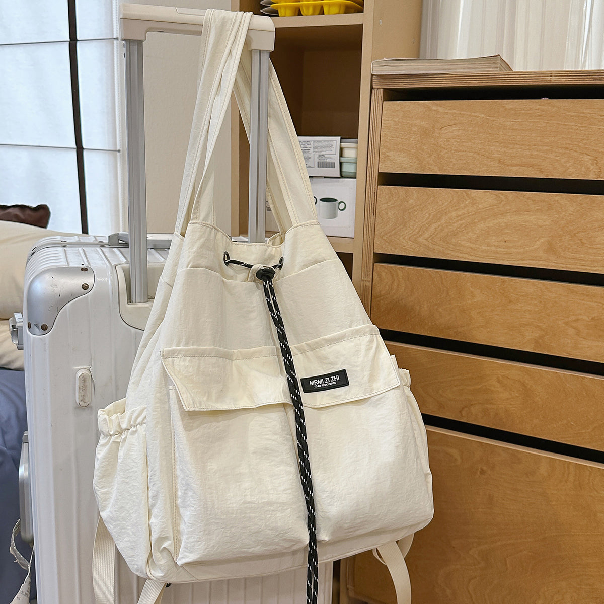 Lightweight Dual-Use Nylon Backpack
