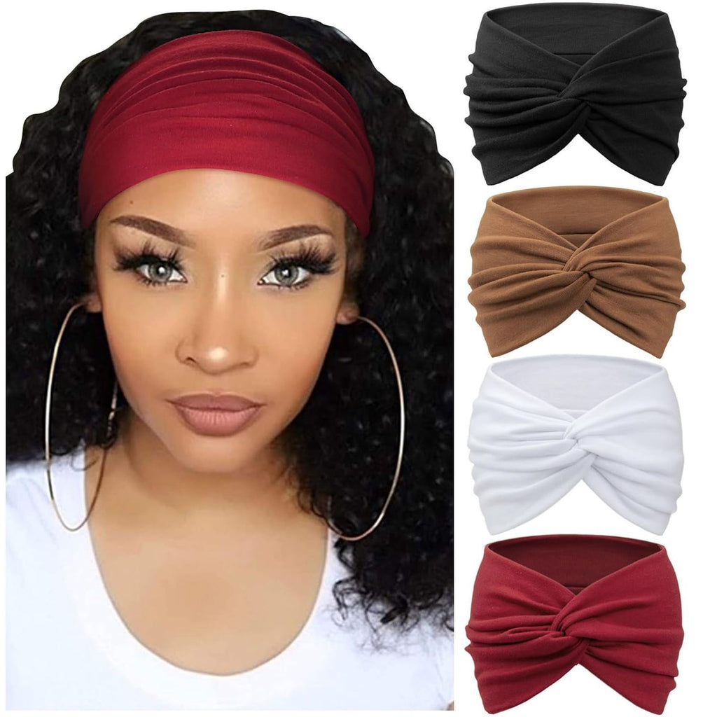 10pcs mixed colors Knotted hairband