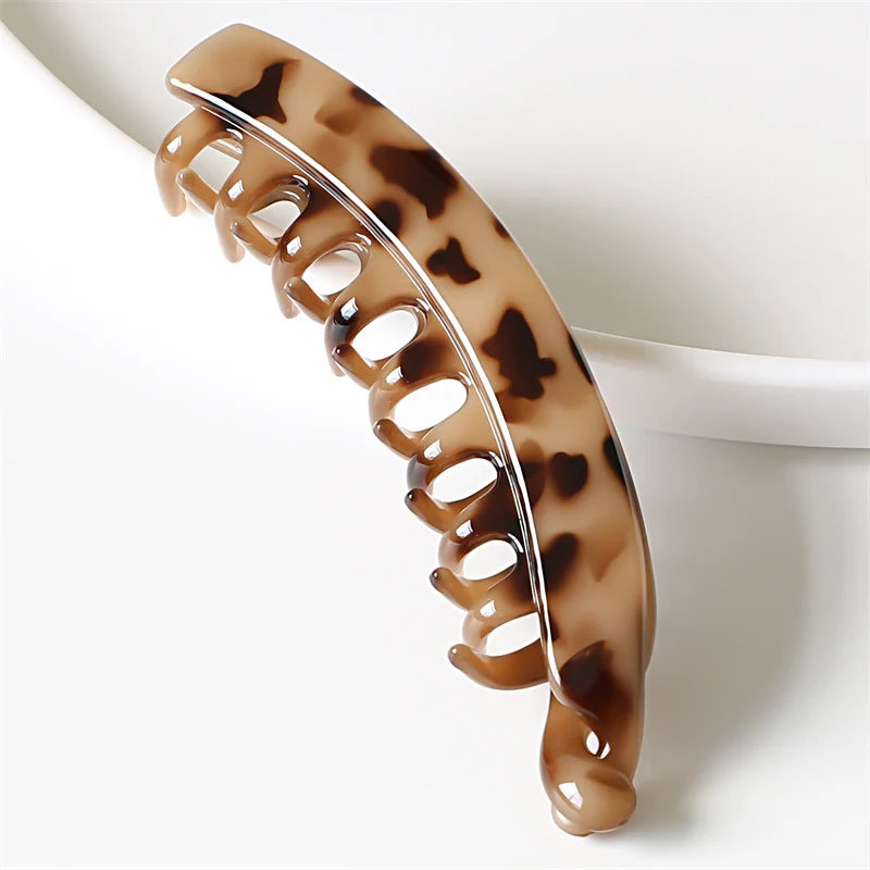 3pcs Elegant Vertical Banana Hair Clip