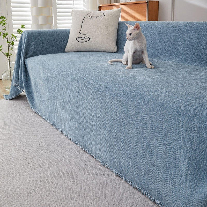 Chenille Sofa Cover Towel