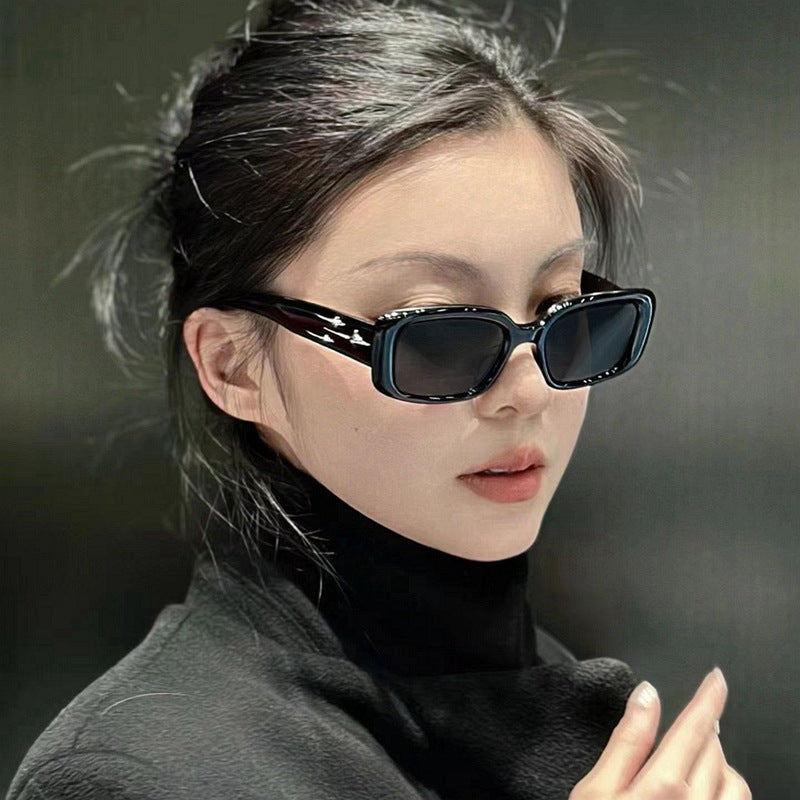 Meteor Square Frame Sunglasses UV Protection