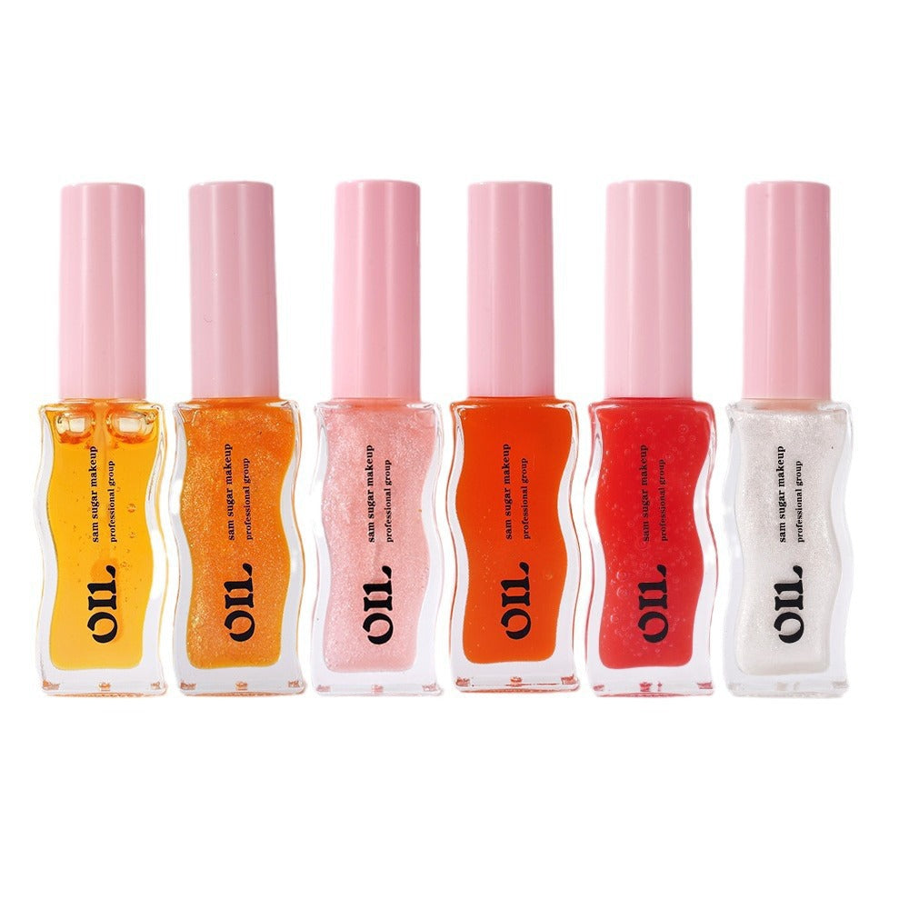 Transparent Pearlescent Lip Gloss