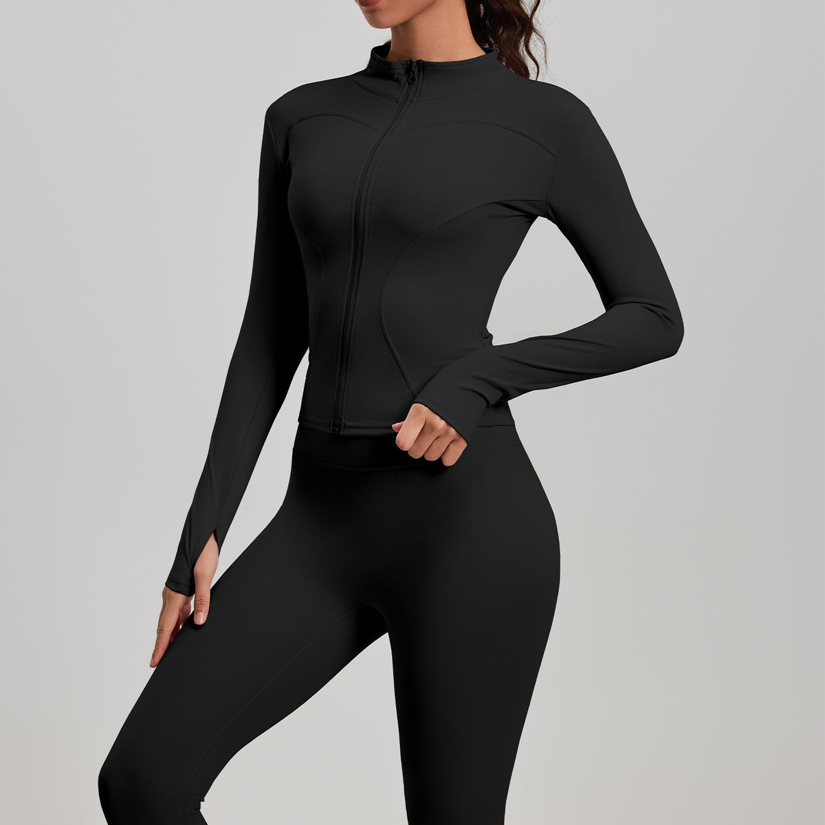High-Elastic Yoga Running Fitness Two-Piece Set