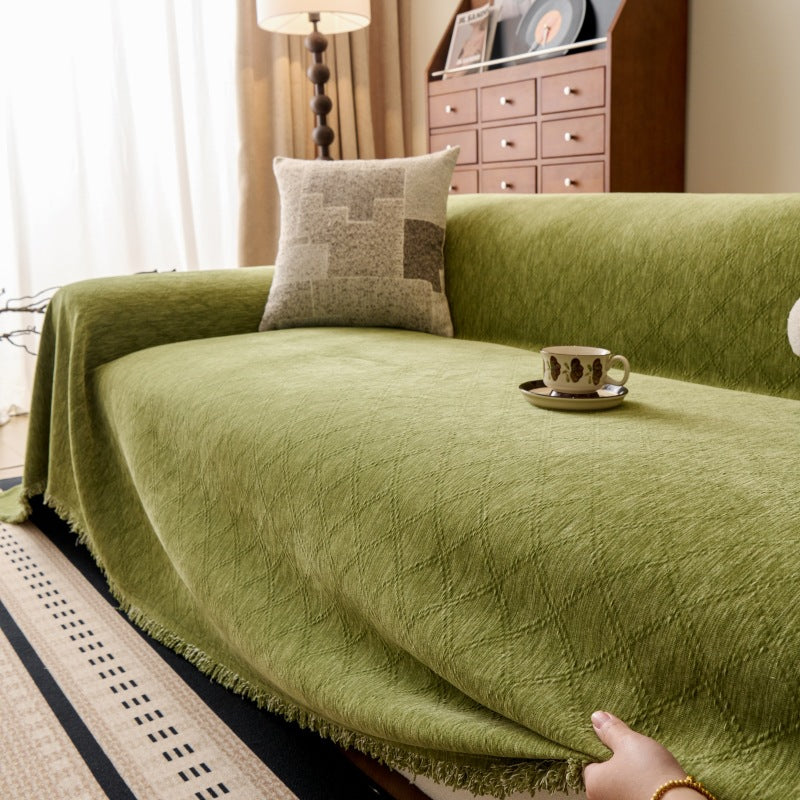 Chenille Sofa Cover Towel