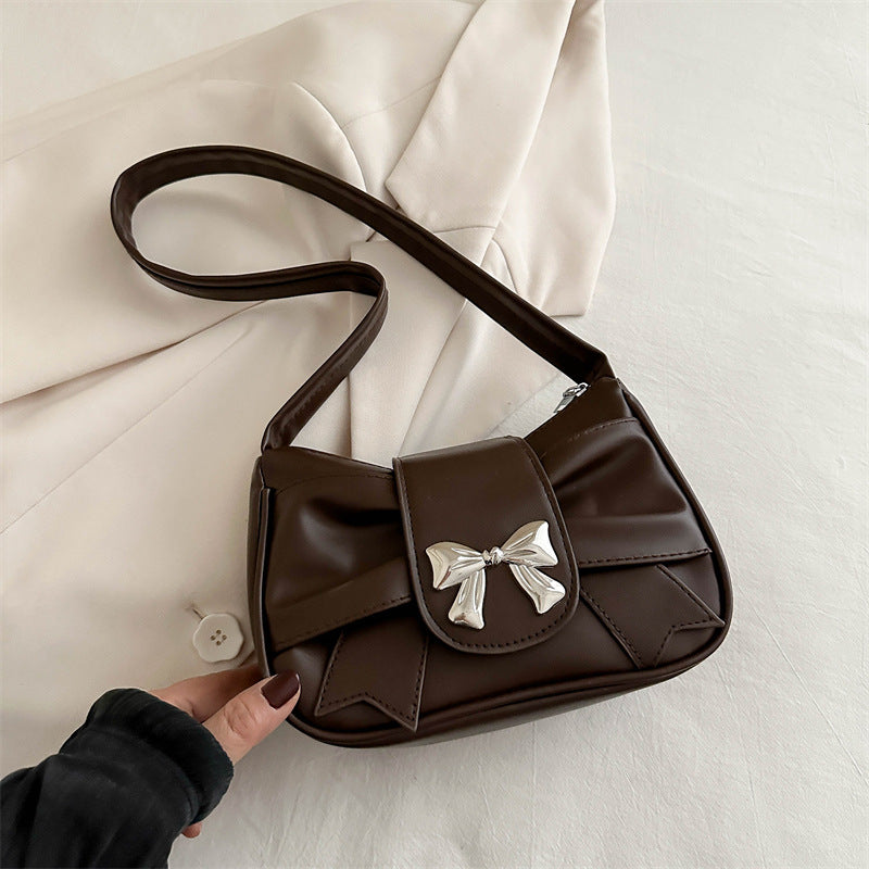 Korean Style Small Square Underarm Bag for Women