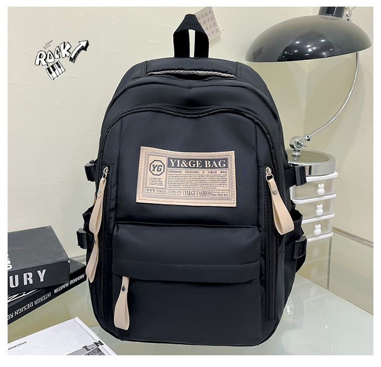 Oxford Cloth School Backpack