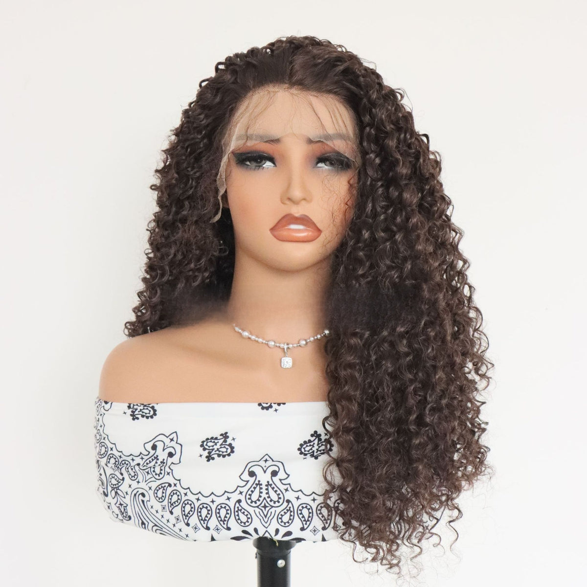Lace Front Synthetic Women Wig Cap
