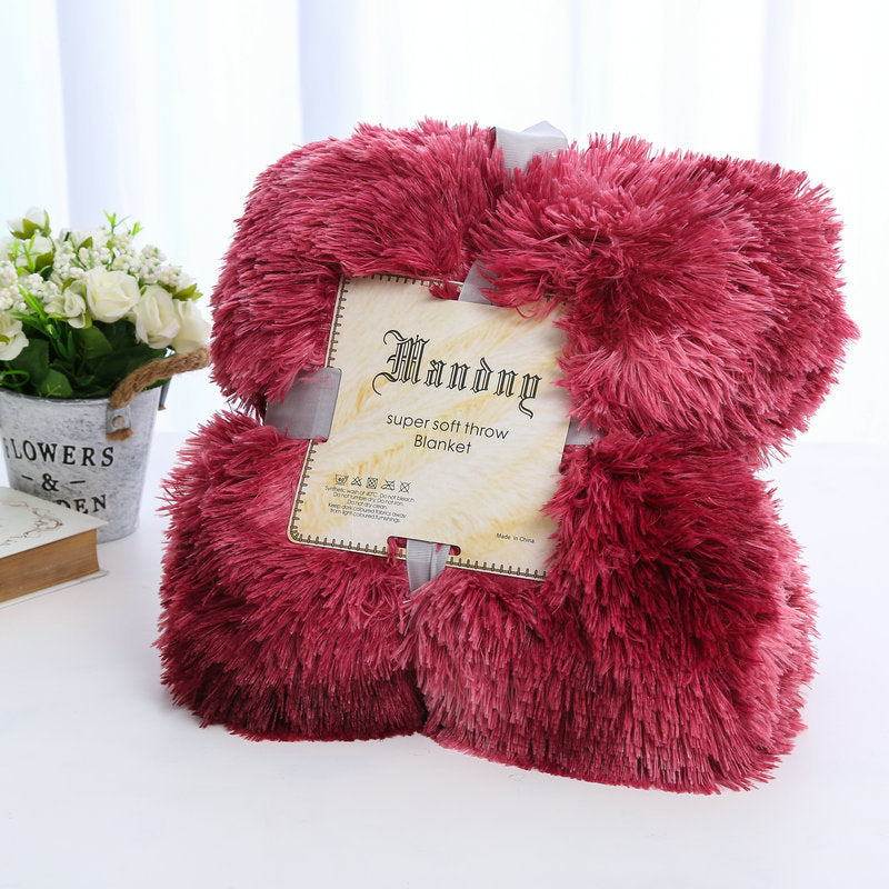 Double-Sided Plush Fleece Blanket