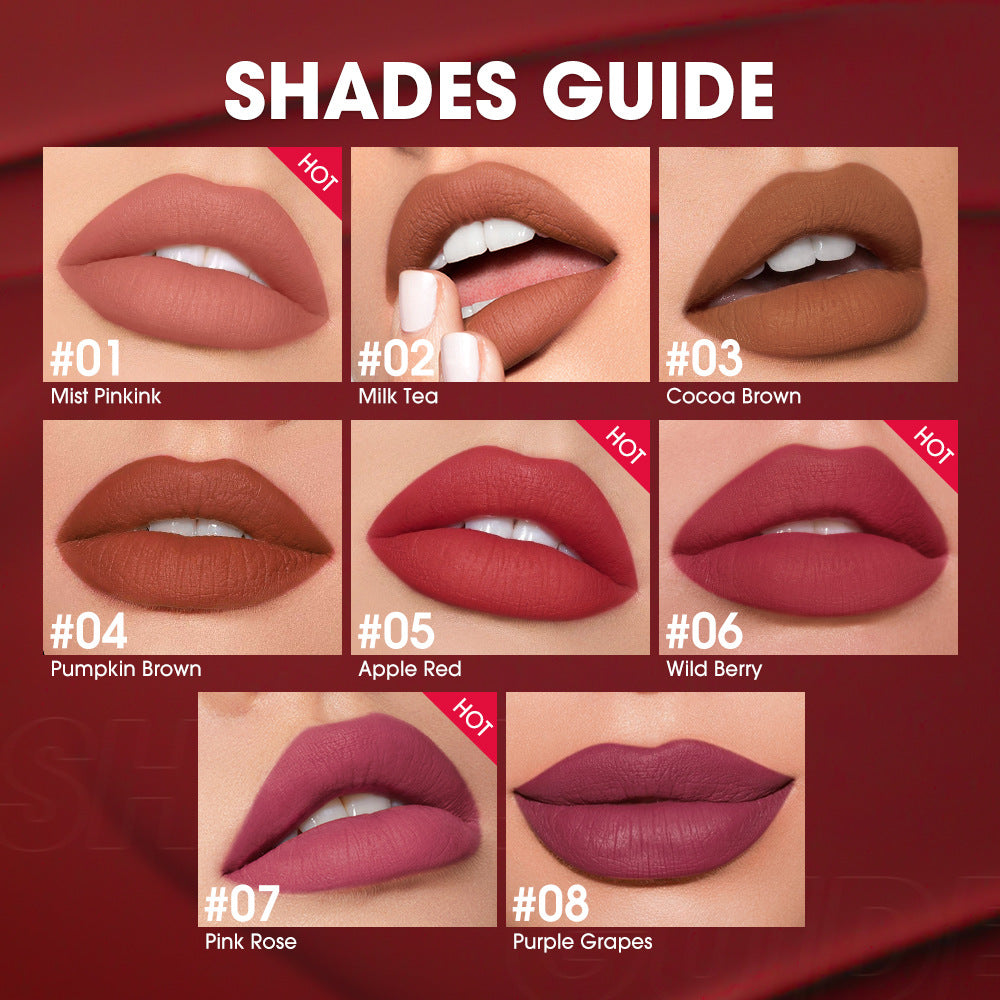 Velvet Lip Glaze Light Mist Lollipop Lip Glaze