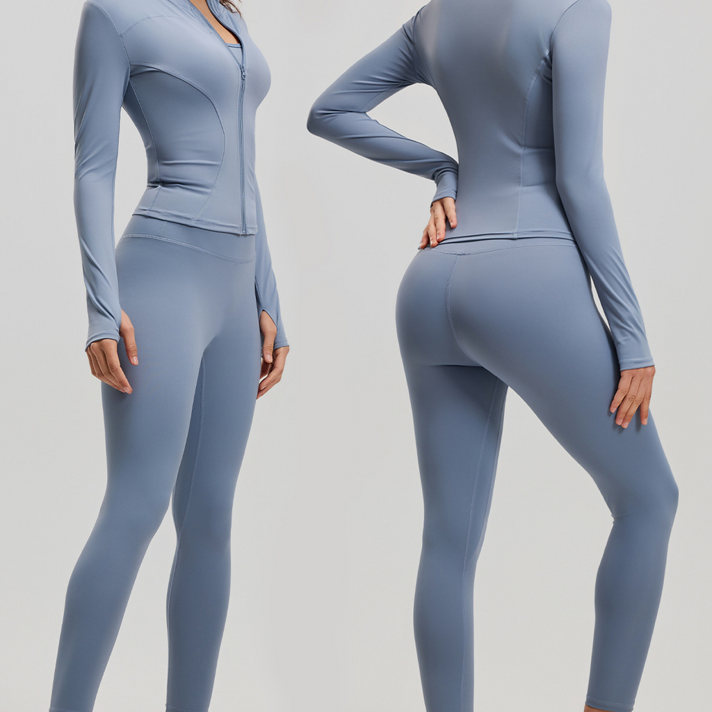 High-Elastic Yoga Running Fitness Two-Piece Set