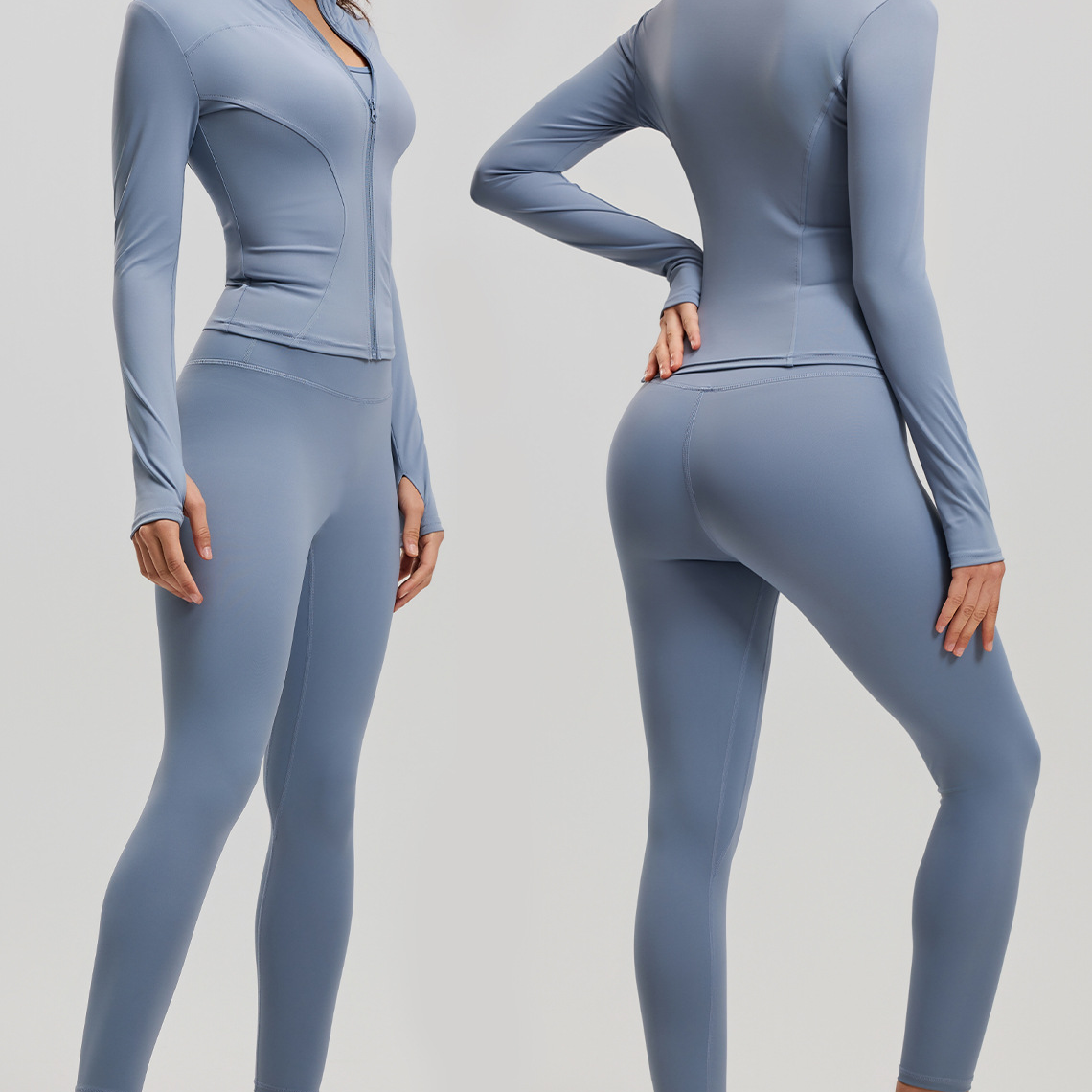 High-Elastic Yoga Running Fitness Two-Piece Set