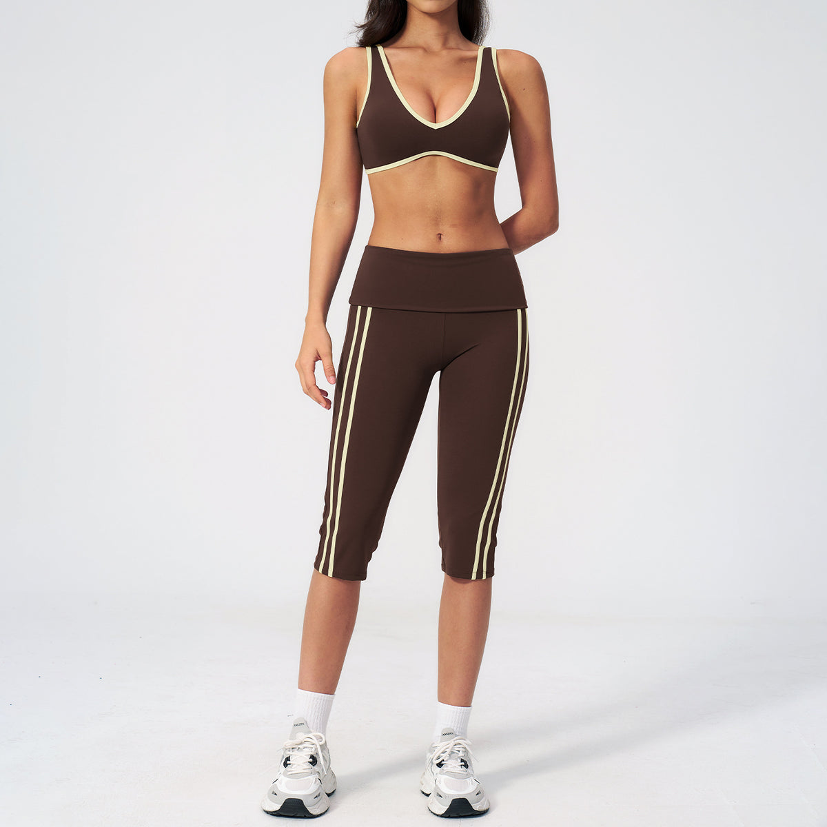 Tight-fitting yoga dress woman