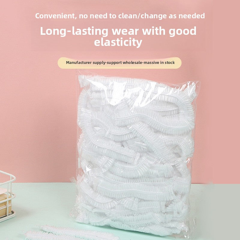 100pcs Disposable Shower Cap
