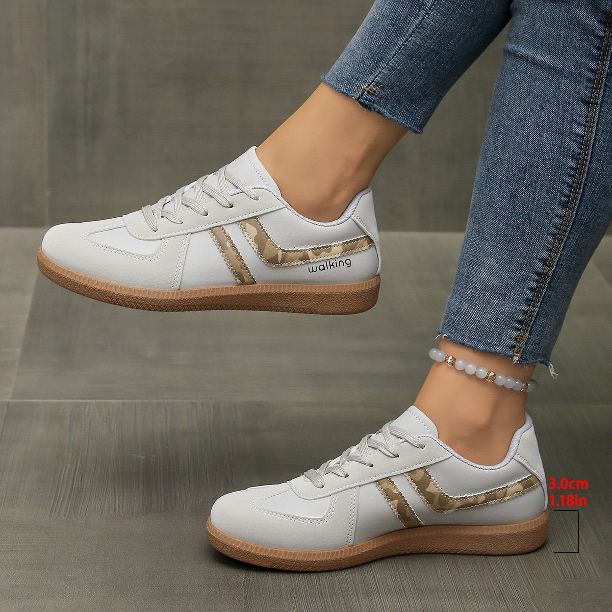 Womens Retro Casual Athletic Shoes