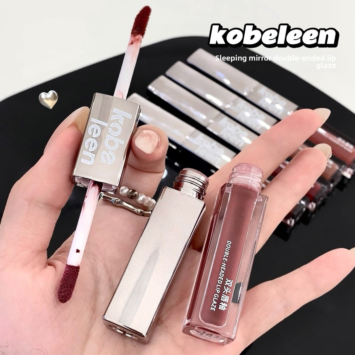 Double Ended Lip Glaze Velvet Matte Moisturizing Lipstick