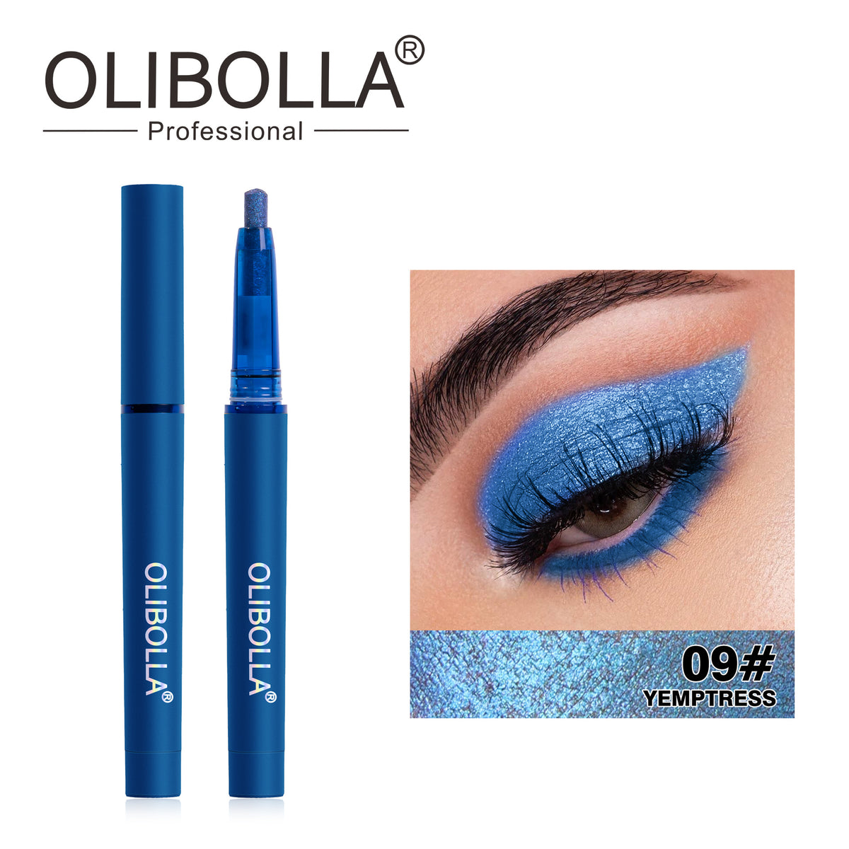 Twelve-Color High-Gloss Eye Shadow Pen