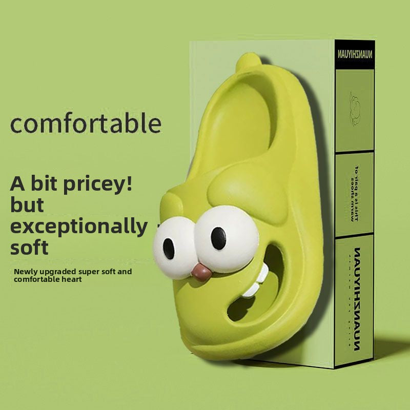 Cartoon Big-Eyed Dog Indoor Slippers