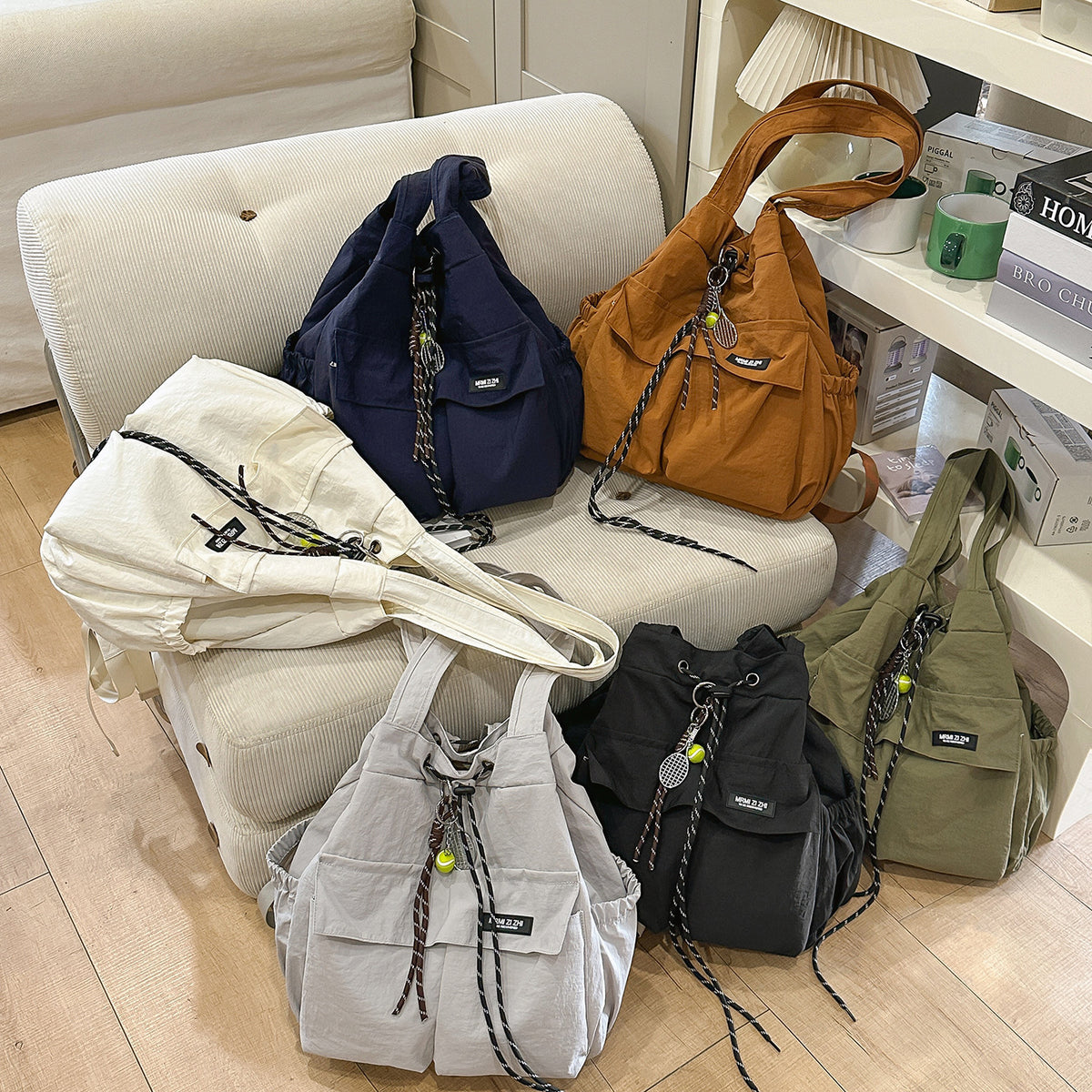 Lightweight Dual-Use Nylon Backpack