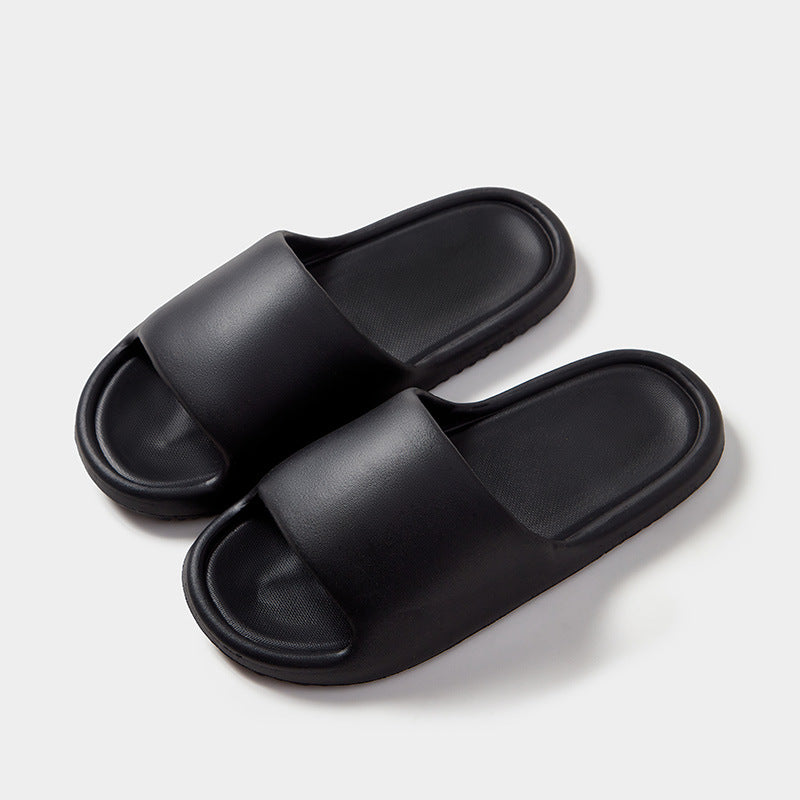 Thick-bottomed travel home portable bathroom slippers