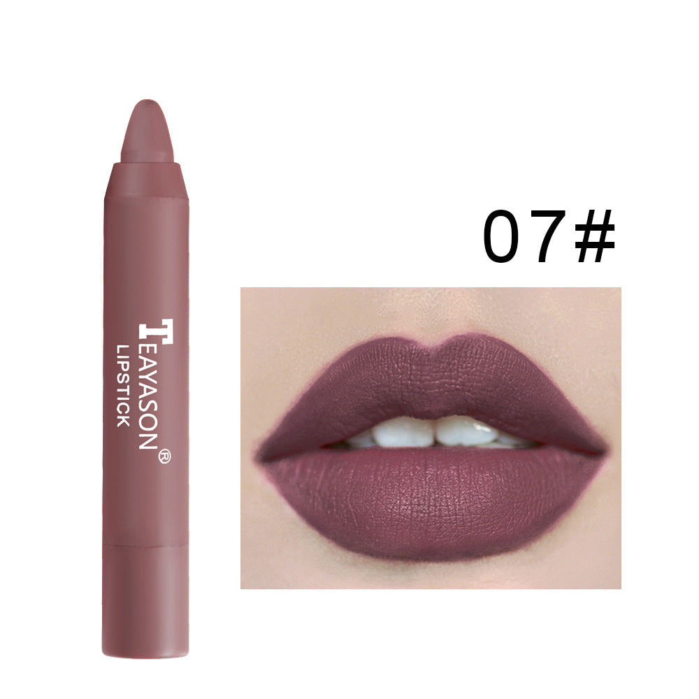 Matte Lip Gloss with Color and Moisturizing Properties, Easy-To-Apply Lip Glaze