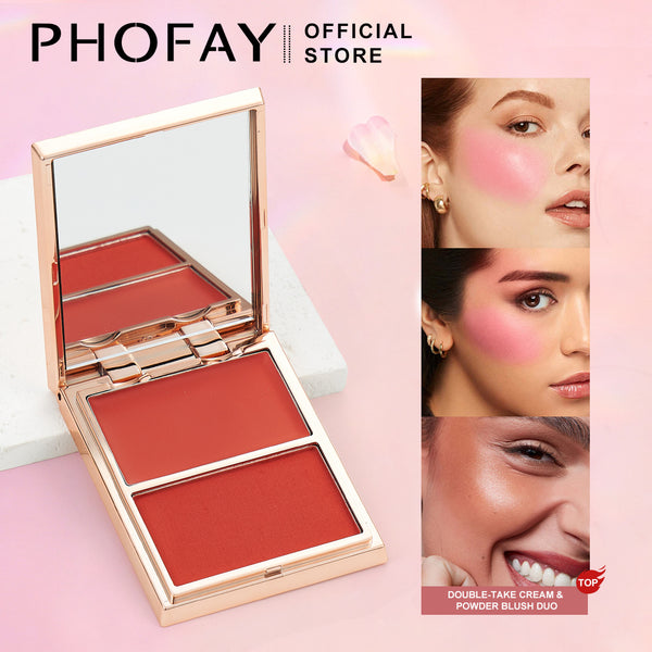 Natural Matte Contouring Blush Dual Color