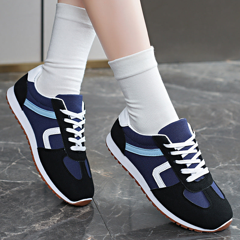 Womens Flat Sole Breathable Sneakers
