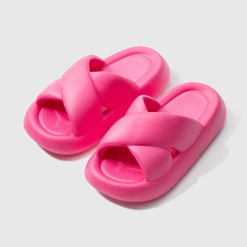 EVA Cross Strap Home Slippers