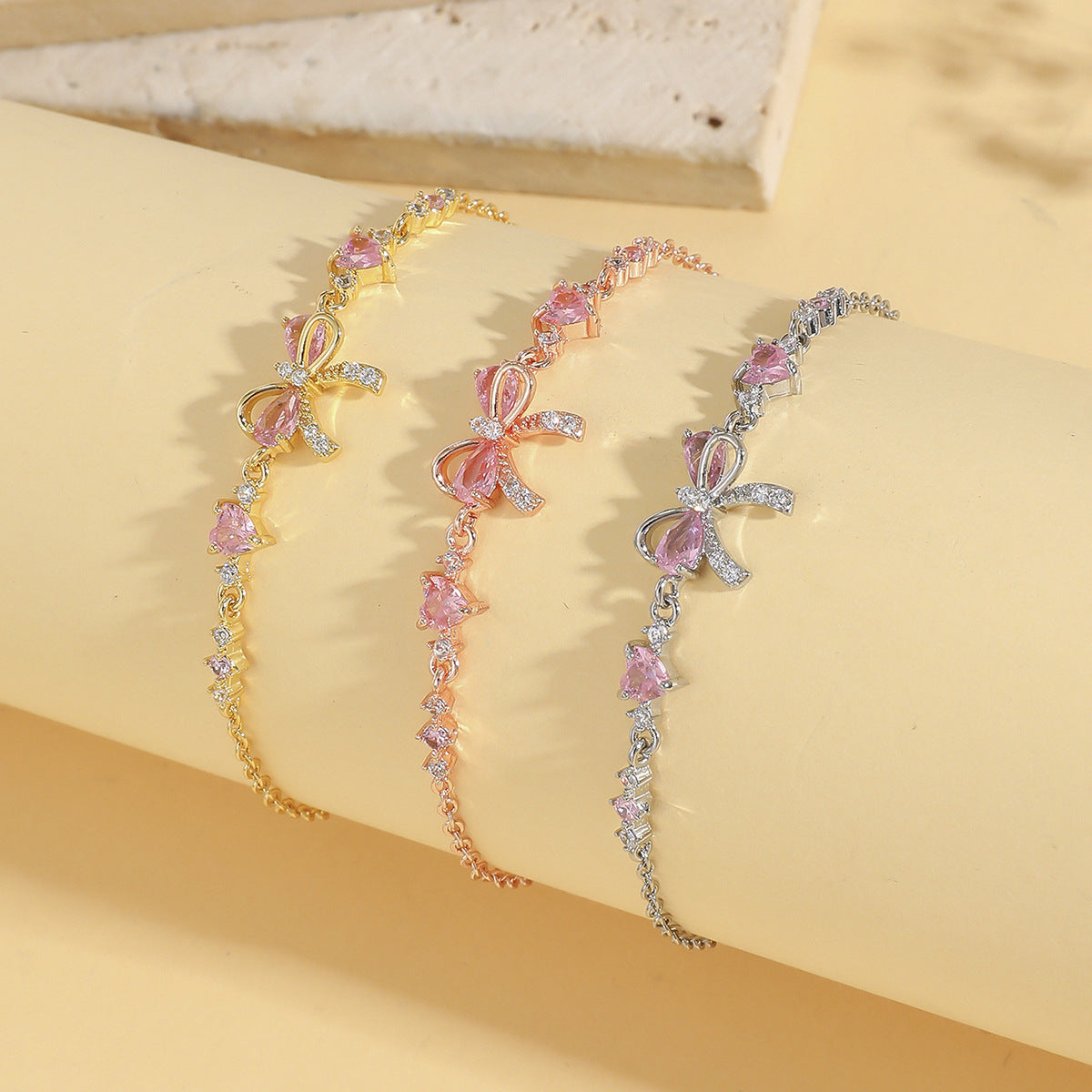 Butterfly Adjustable Zircon Bracelet for Women