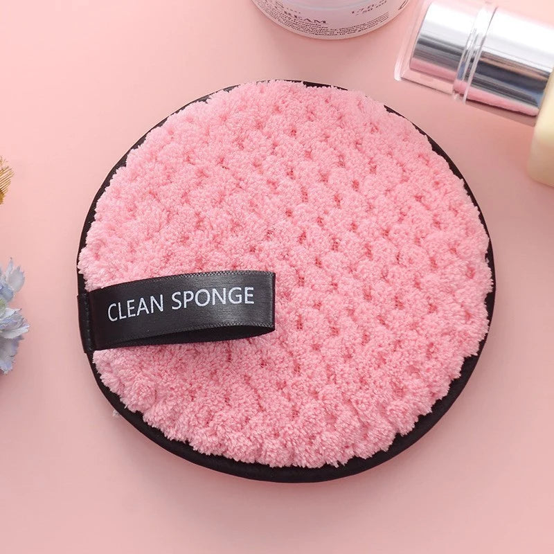 set of 8pcs Reusable Microfiber Cleansing Puff