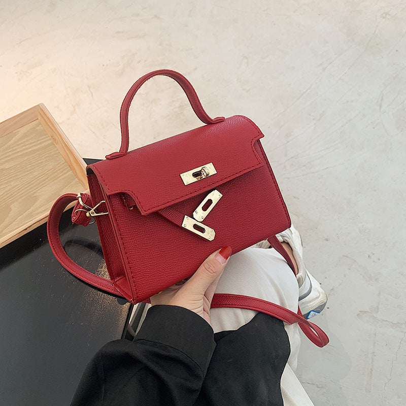 Fashion Lock Mini Crossbody Shoulder Bag