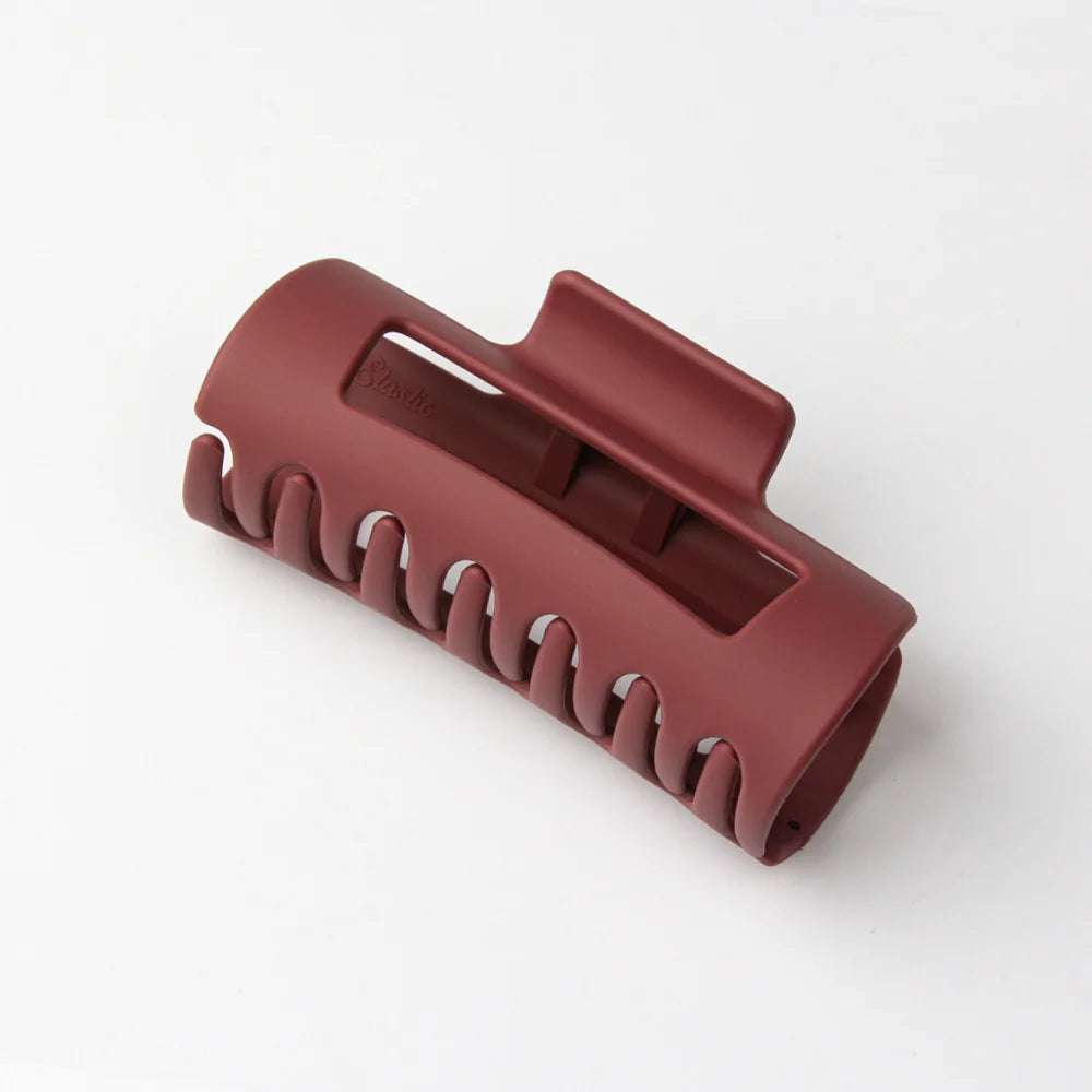 3pcs Frosted Soft Silicone Hair Gripper Clip