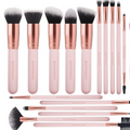 16 Piece Makeup Brush Set with Soft Bristles