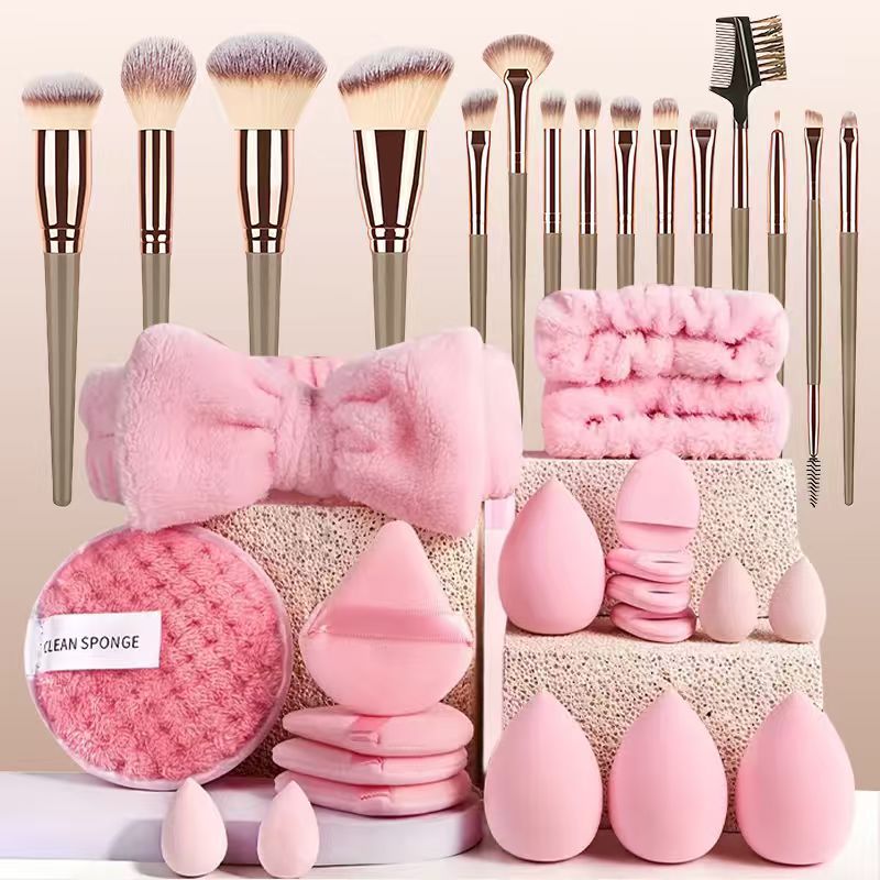 Professional Makeup Brush Set with Bag